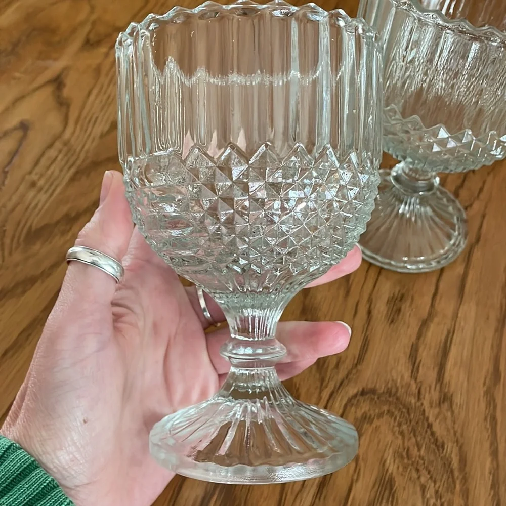 Glass Goblets Cups